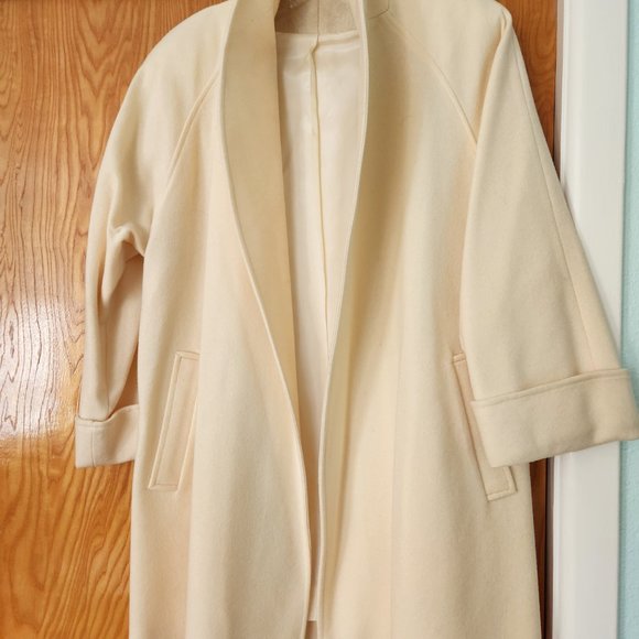 Wool Blend Oversized Swing Coat - Picture 2 of 4